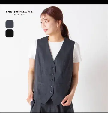 THE SHINZONE SUMMER GABARDINE GILET