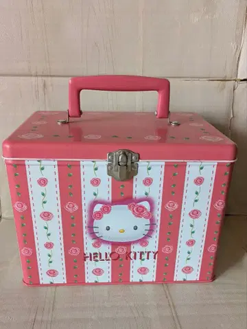 헬로키티 장미 캔 박스