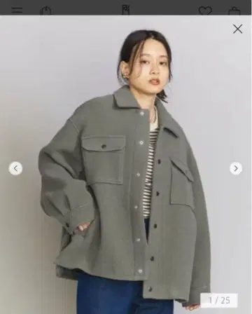 [ 새상품 ] BEAUTY&YOUTH 유나이티드 애로우즈 숏코트