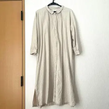 SM2 사만사 모스모스 롱 원피스 코트 아이보리 베이지 가을/겨울