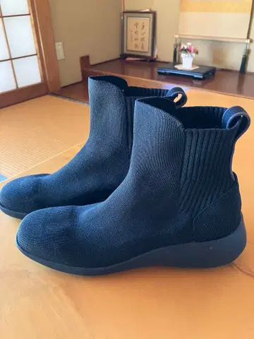 steppi 니트 숏부츠 블랙 24cm