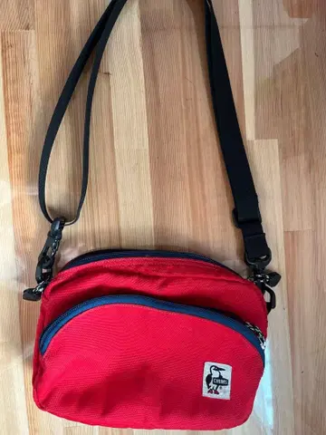 참스 나일론 숄더백