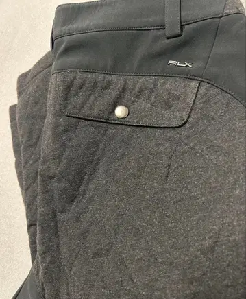 [ 새상품급 ] RLX 골프 퀼팅 팬츠 겨울용 다운 팬츠 L 다크 그레이