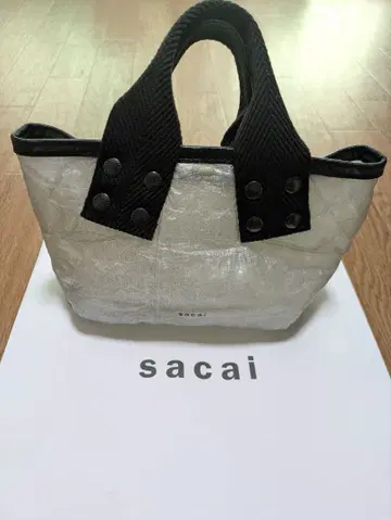 sacai 사카이 dyneema 다이가마 토트 미니