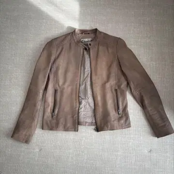 JOURNAL STANDARD Relume 베이지 가죽 자켓