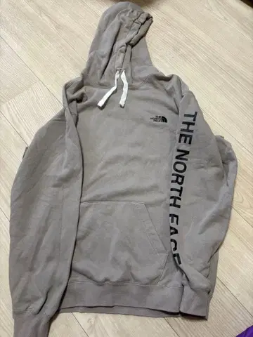 THE NORTH FACE 그레이 후드티