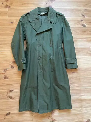 빈티지 트렌치코트 us military 40s 50s army