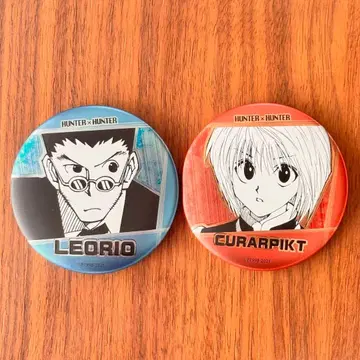 HUNTER x HUNTER 데콜렉션 캔뱃지 레오리오 크라피카