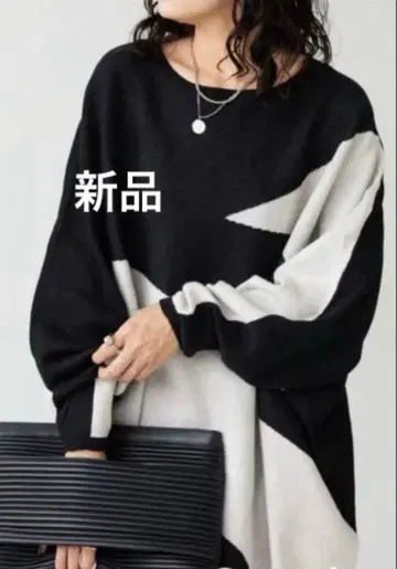 안티카 새상품 최종 가격 인하 오샤레 돌먼 니트