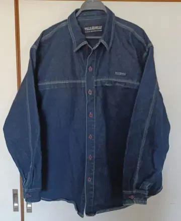 PELLE PELLE 데님 자켓 다크 네이비