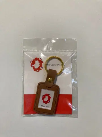 오사카 만박 아크릴 PU 가죽 키링