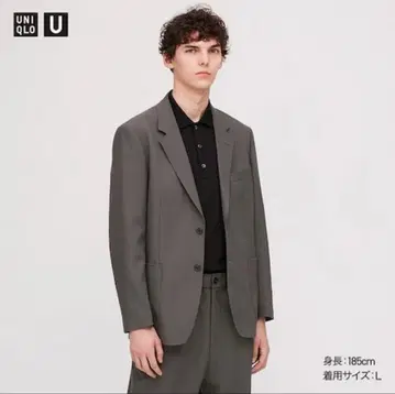 유니클로 U 테일러드 자켓 DARK GRAY M 사이즈