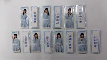 히나타자카46 로손 캔뱃지 Long Can Badge 7인 세트