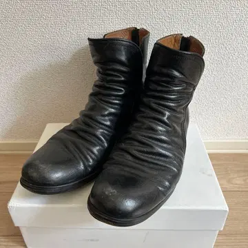 [비 세컨드] nil admirari 가죽 부츠 guidi