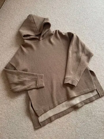 C'est pas grave 후드 부착 니트 (일본제)