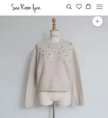 시루무린 주얼리 풀오버 니트