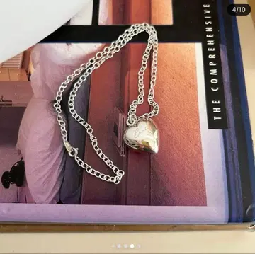 Bent 오리지널 하트 목걸이 silver925