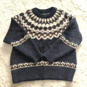 BATONER 노르딕 무늬 스웨터 사이즈 1 바토너