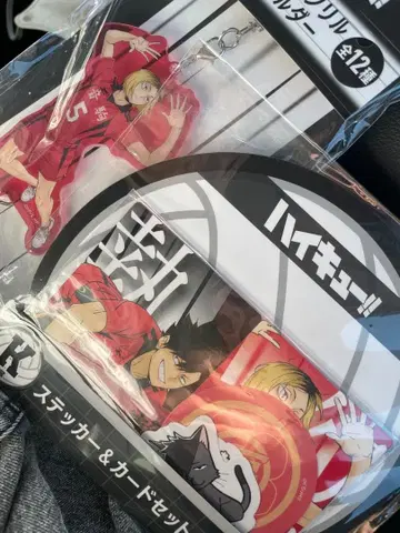 하이큐 제일복권 I상 K상 네코마 세트