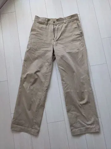 EDWIN 베이지 치노 팬츠