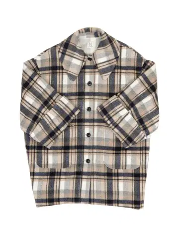 Lil Ambition 체크 코트 (navy)