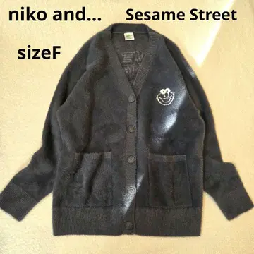 새상품급 niko and - x Sesame Street 콜라보 가디건