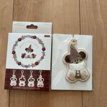 미개봉 새상품 도쿄 디즈니 리조트 릴린린 키체인 브라운 크리스마스