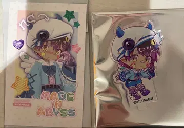 메이드 인 어비스 몽환룩 POPUP 레그 아크릴 스탠드 카드