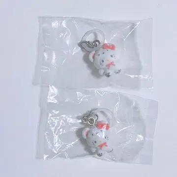 산리오 키티 포근포근 스노우 표시 액세서리