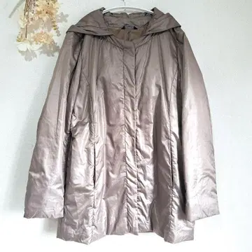 즉시 구매 OK! COMME CA 코무사 베이지 다운 자켓 다운 90%