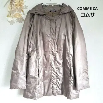 즉시 구매 OK! COMME CA 코무사 베이지 다운 자켓 다운 90%
