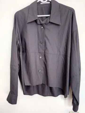 R'IAM-PLAGE 긴팔 셔츠 F 사이즈 블랙 미사용 새상품