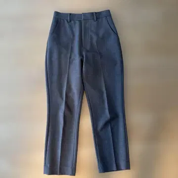 소주 soeju 센터 프레스 팬츠 그레이 사이즈 S 하자 있음