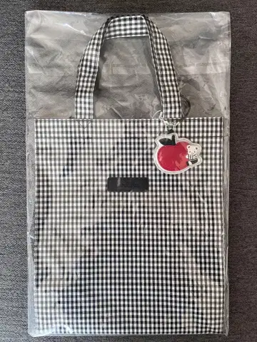 [ 미개봉 새상품 ] 파밀리아 토트백 깅엄 체크