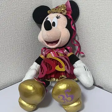 미니 봉제 인형 도쿄 디즈니랜드 35주년 랜드 시 미니 마우스