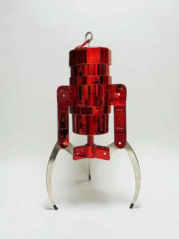 MEGA 뽑기 게임 키링 레드