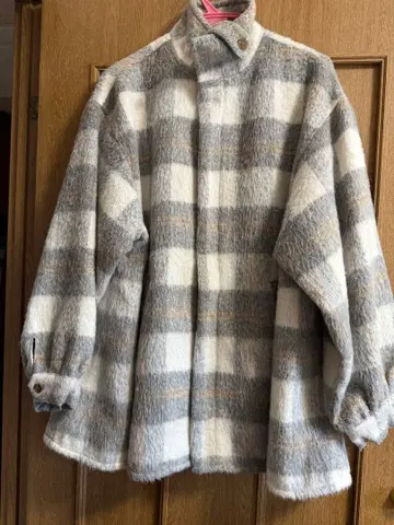 jouetie 체크 무늬 코트