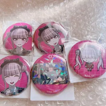 핸드레드라인 최종방위학원 캔뱃지 츠쿠모 카코