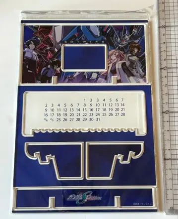 기동전사 건담 SEED FREEDOM 아크릴 달력 만년 달력