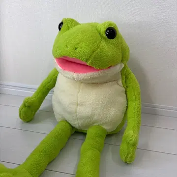 어리둥절 케로피욘 개구리 봉제 인형 약 80cm