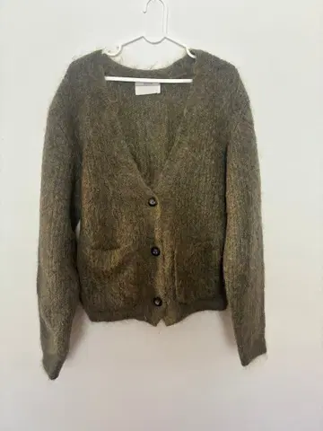 enrica 모헤어 니트 가디건