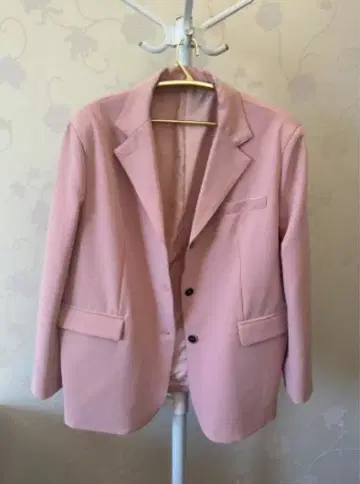 테일러드 자켓 핑크