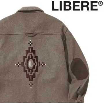 LIBERE/오버 사이즈 셔츠 자켓/미사용 새상품/베이지