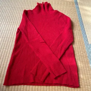 [ 새상품급 ] [ 23구 ] 빨간색 터틀 스웨터