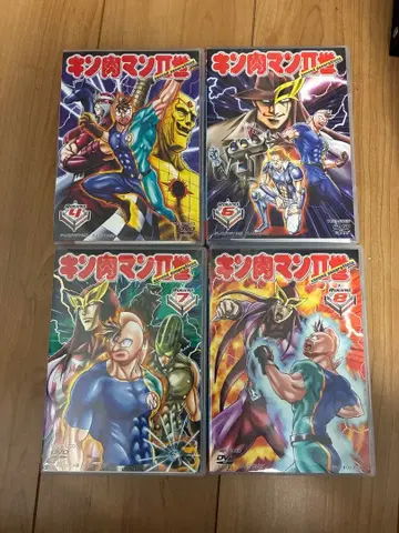 근육맨 II세 DVD 셀반 스카 페이스 체크메이트 제이드