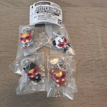 히스테릭 미니 메지루시 액세서리 4개 세트