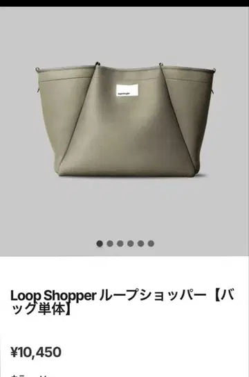 Topologie 루프 쇼퍼 백