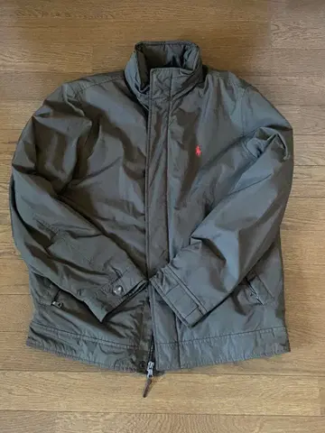 랄프 로렌 쉘 플리스 자켓 S 카키