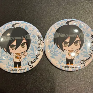 뉴 단간론파 V3 카페 캔뱃지 사이하라 슈이치