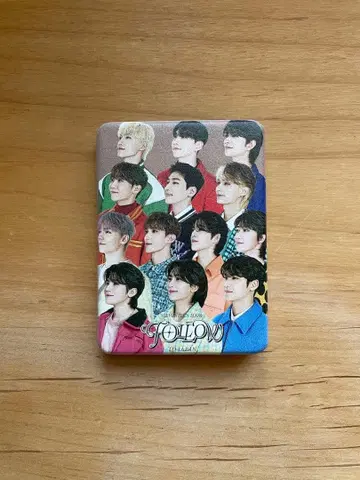 seventeen follow 회장 한정판 거울